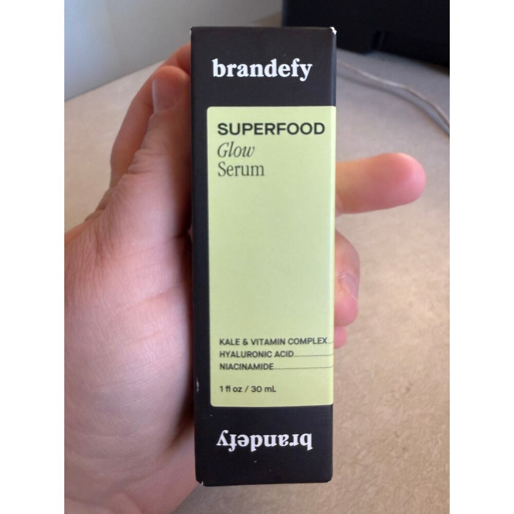 Brandefy Superfood Glow Serum 1 fl. oz NEW IN BOX